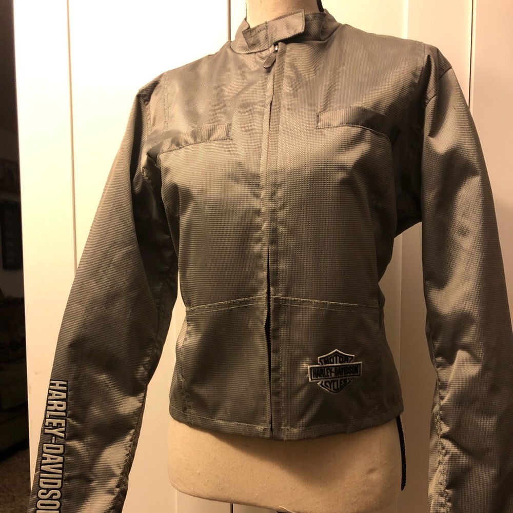 Silver Harley jacket